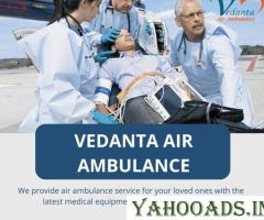 Utilize Vedanta Air Ambulance Service in Vijayawada with The Latest Medical Equipment