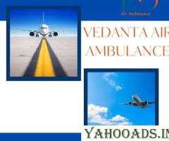 Book Advanced Air Ambulance Service by Vedanta with the Latest ICU Setup in Bagdogra