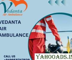 Get Advanced ICU Setup Transportation Through Vedanta Air Ambulance Service in Jaipur